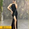 پیراهن مجلسی زنانه بلند ماکسی شب پشت باز