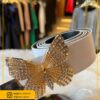 کمربند عرض 3.5 سانت خارجی با سگک مدل پروانه